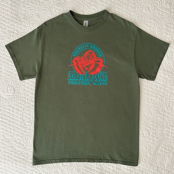 Gildan Other - Maine Trenton Bridge Lobster Pound Graphic T-Shirt Tee Medium 🦞